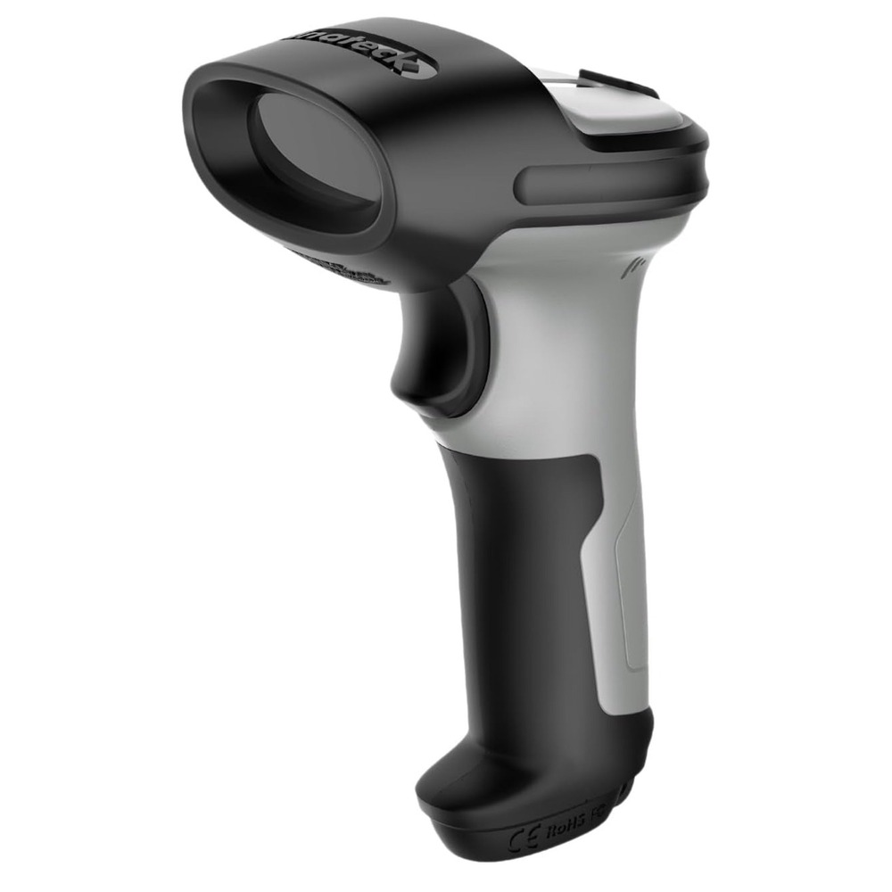 Inateck BCST-70 Wireless Bluetooth Barcode Scanner 2.4G Handheld Reader Gray New
